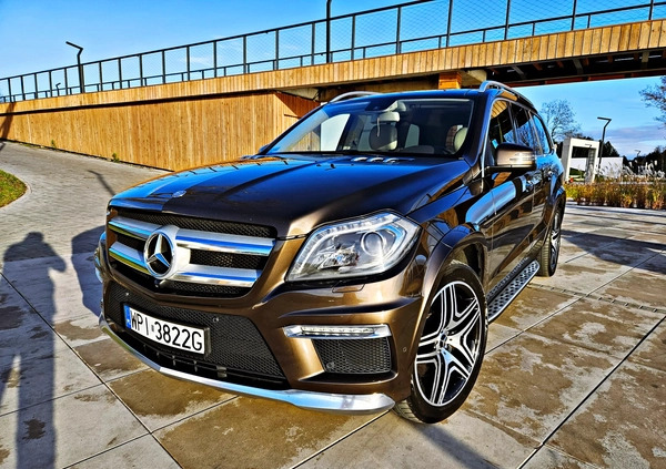 Mercedes-Benz GL cena 122000 przebieg: 343000, rok produkcji 2013 z Wąchock małe 781